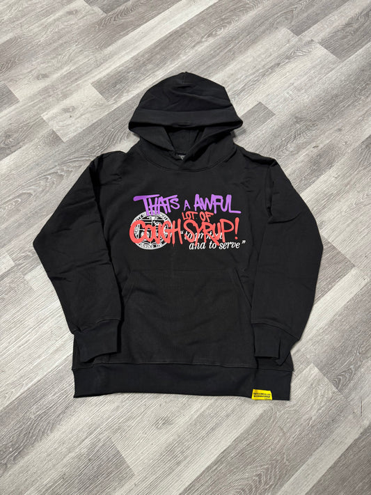 Thats a Awful Lot of Cough Syrup Juice Man Hoodie (Black)