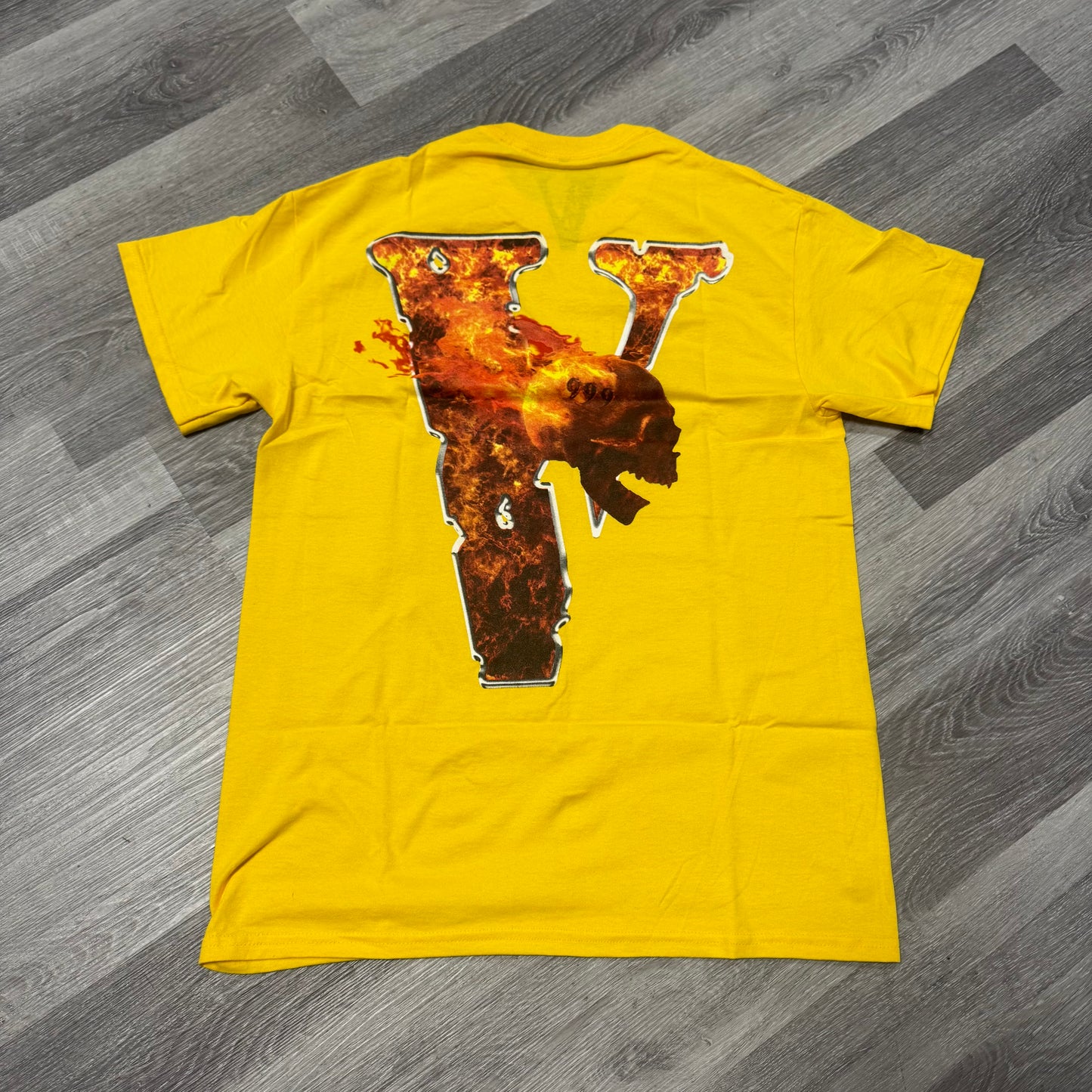 Vlone x Juice Wrld Inferno Tee (Yellow)