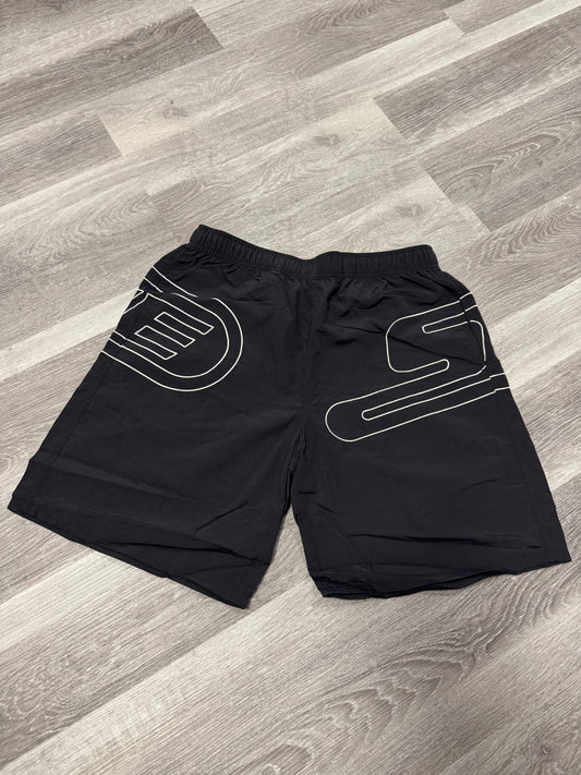 Supreme Big Logo Nylon Shorts (Black)