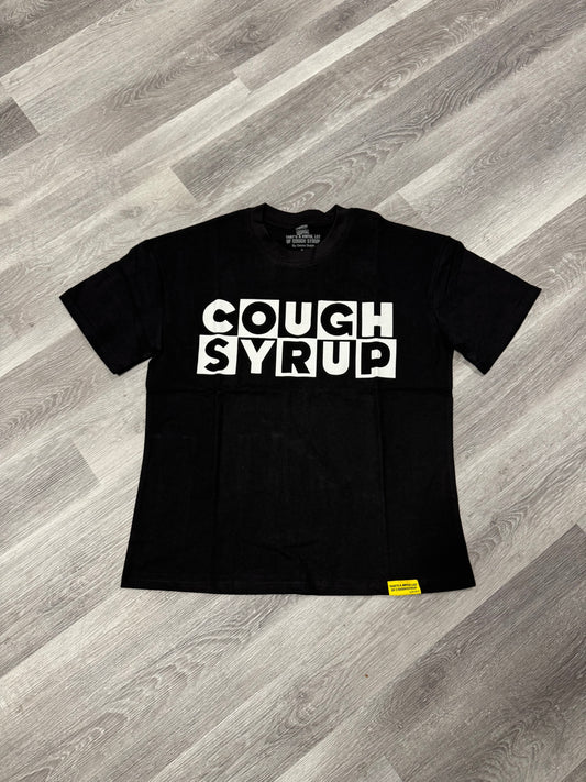 Thats a Awful Lot of Cough Syrup Cartoon Tee (Black)