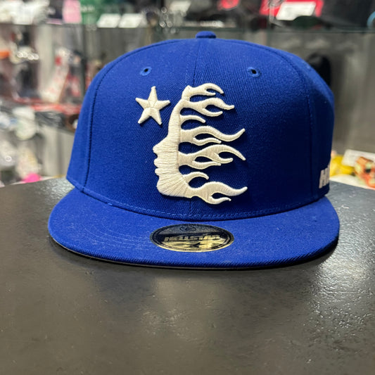 Hellstar Fitted Hat (Royal Blue)