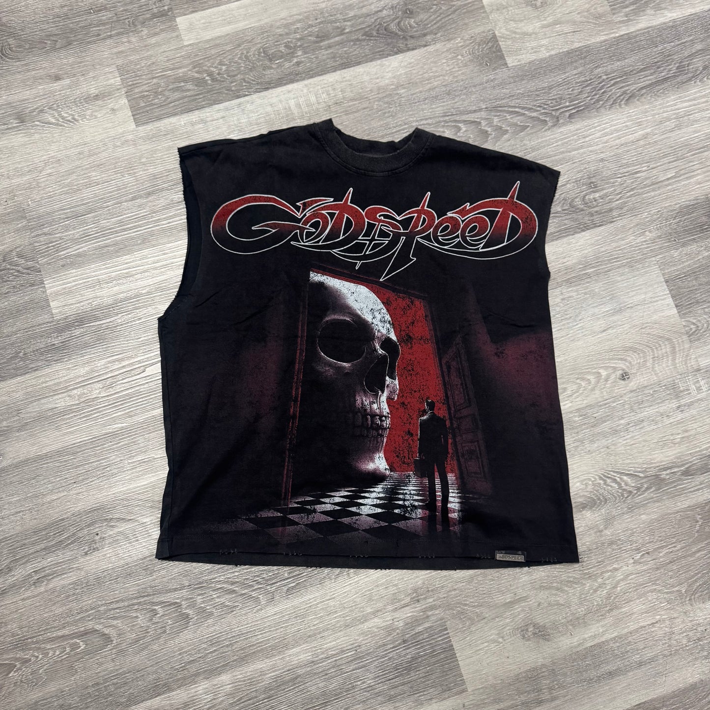 Godspeed Fate’s Doorstep Sleeveless Tee (Black)