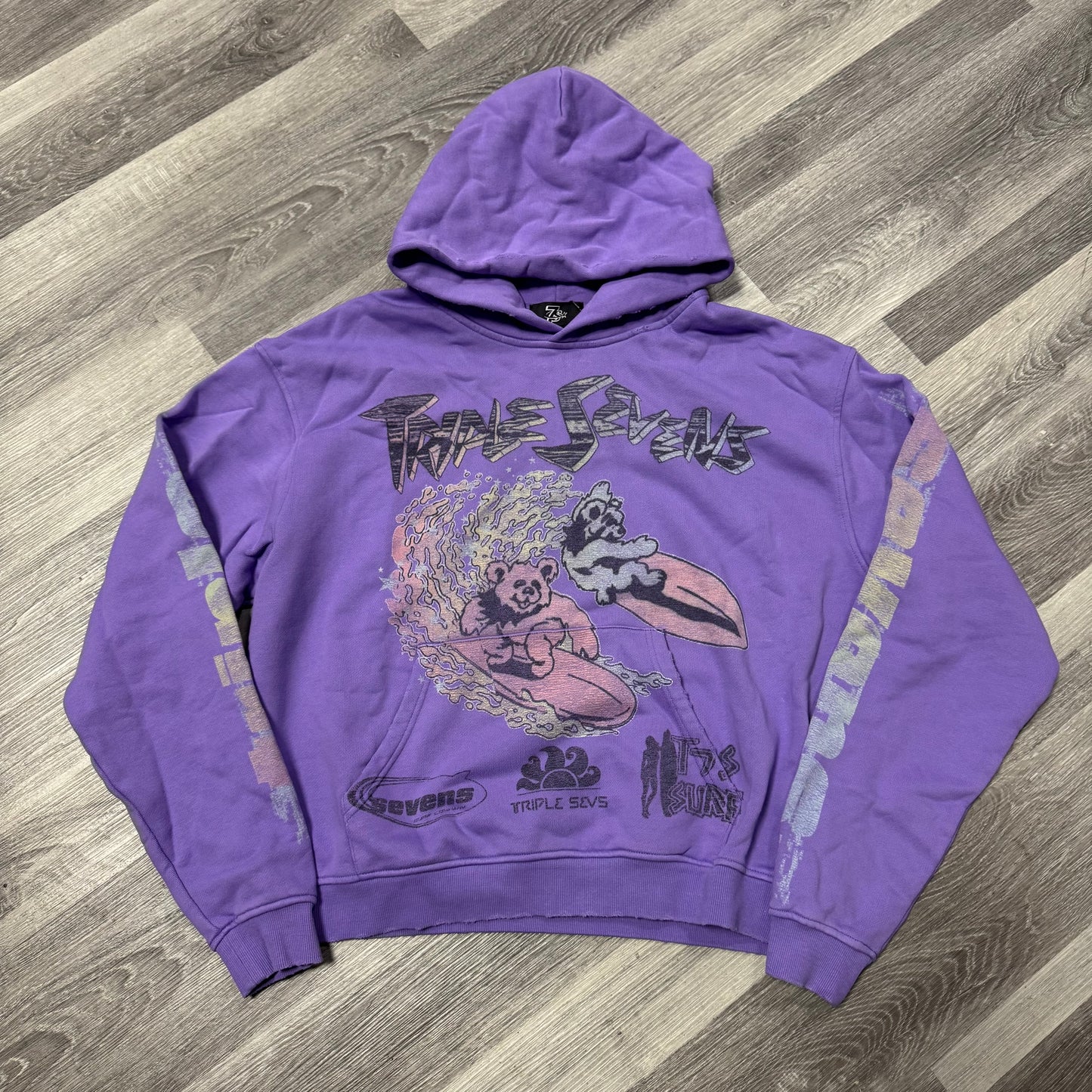 Triple Sevens Surfs Up Hoodie (Purple)