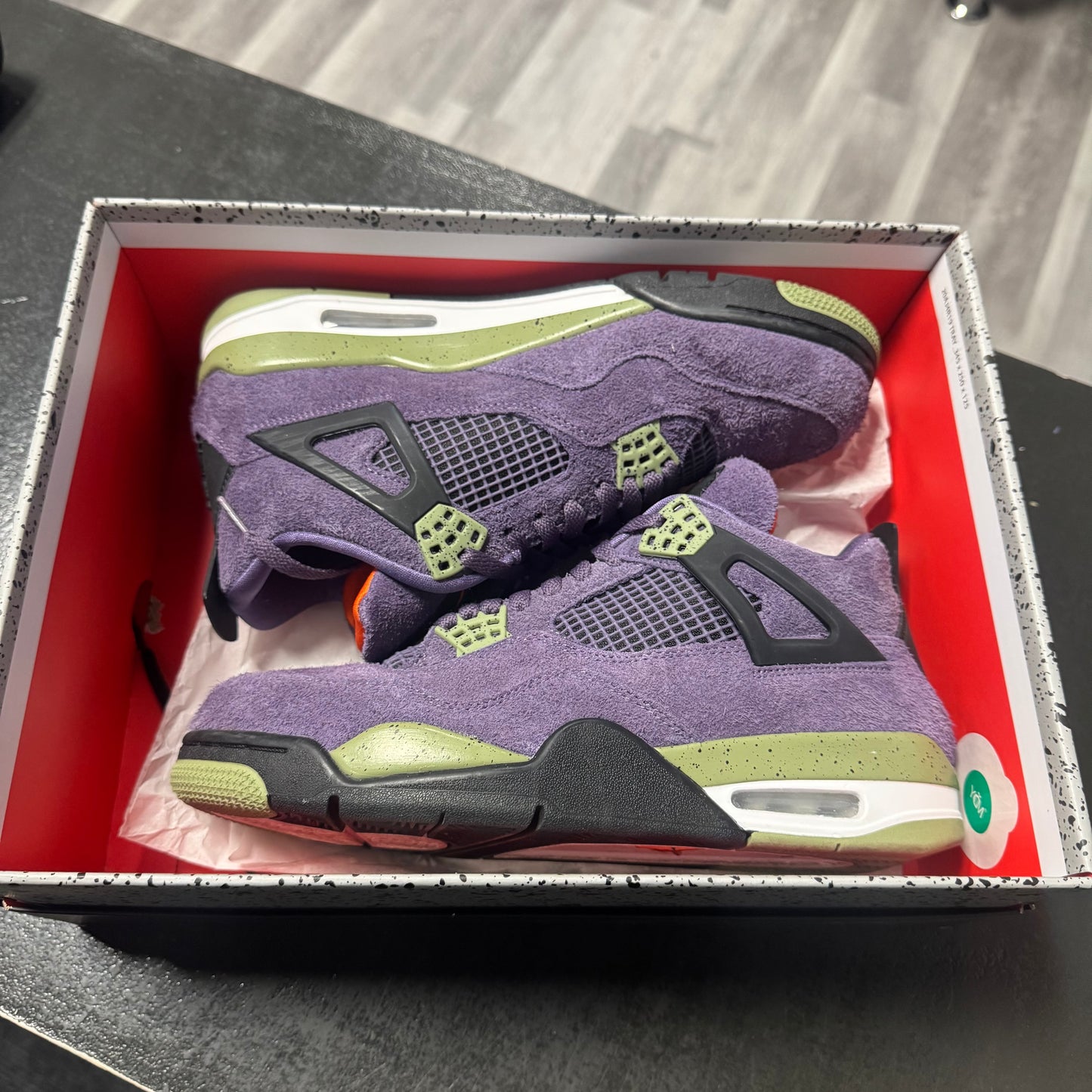 Jordan 4 Canyon Purple / Preowned