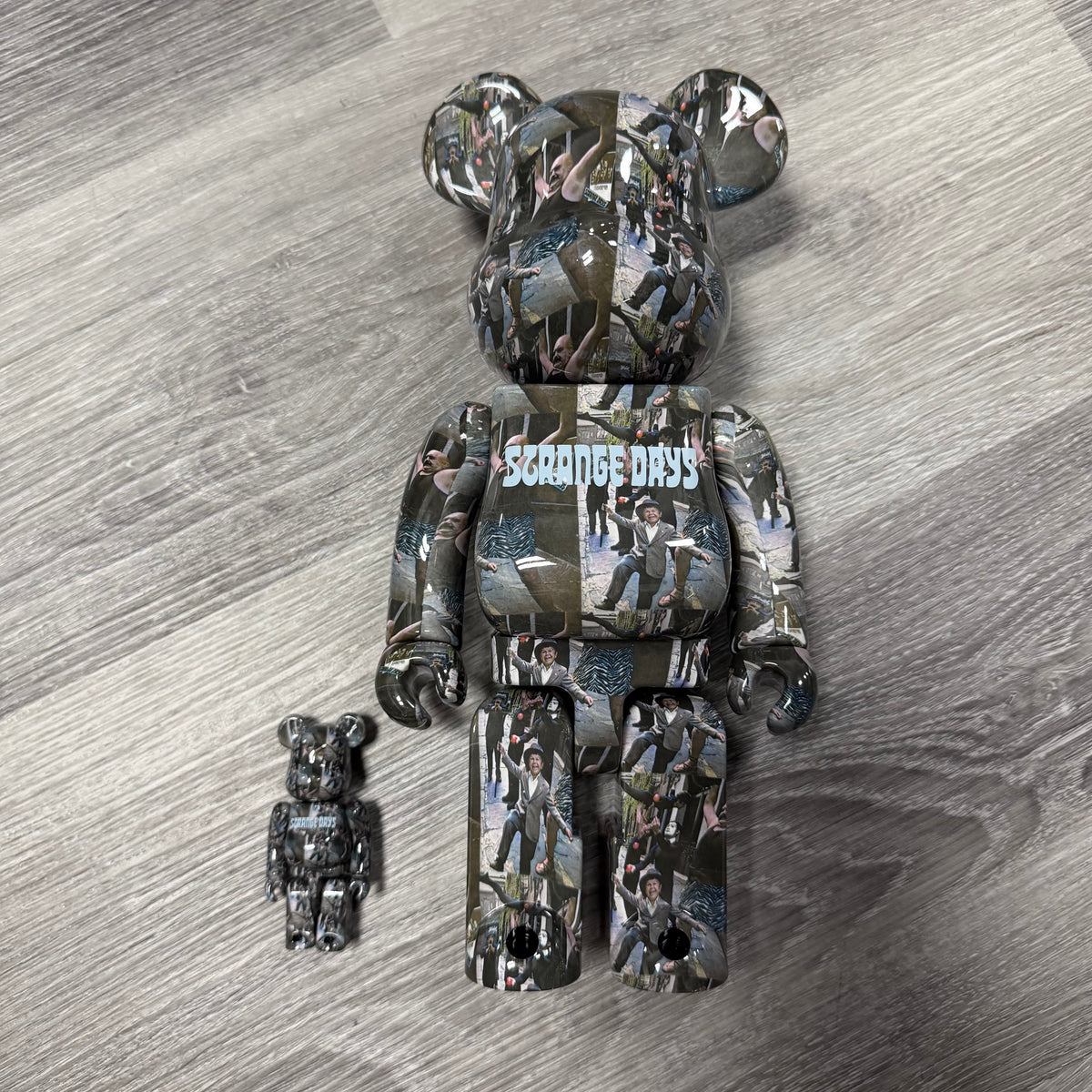 Bearbrick x The Doors Strange Days 100% & 400% Set