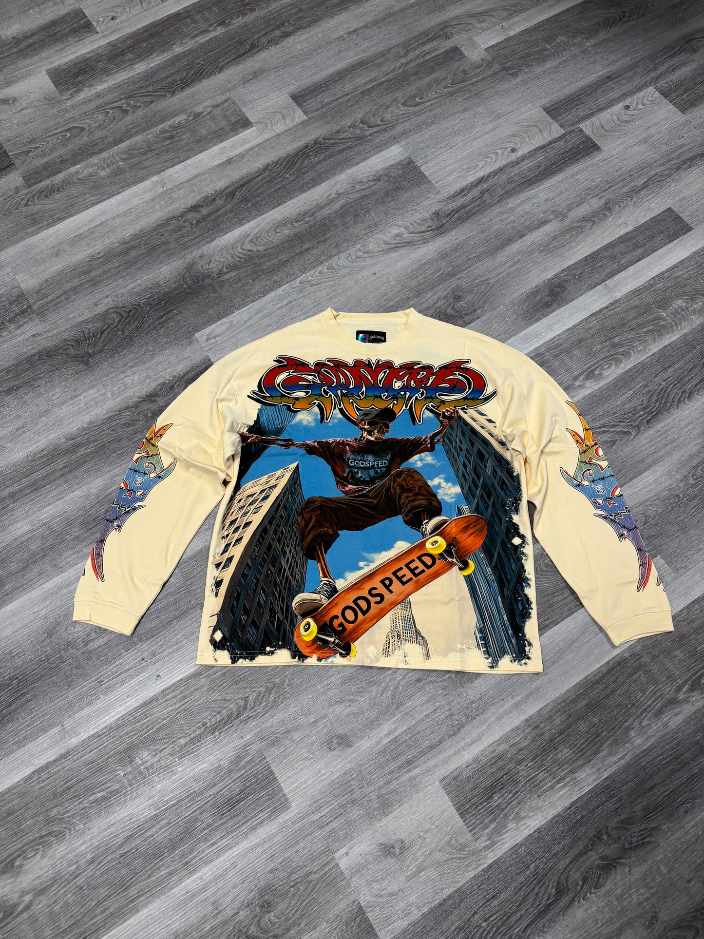 Godspeed Ollie Longsleeve Tee (Bone)