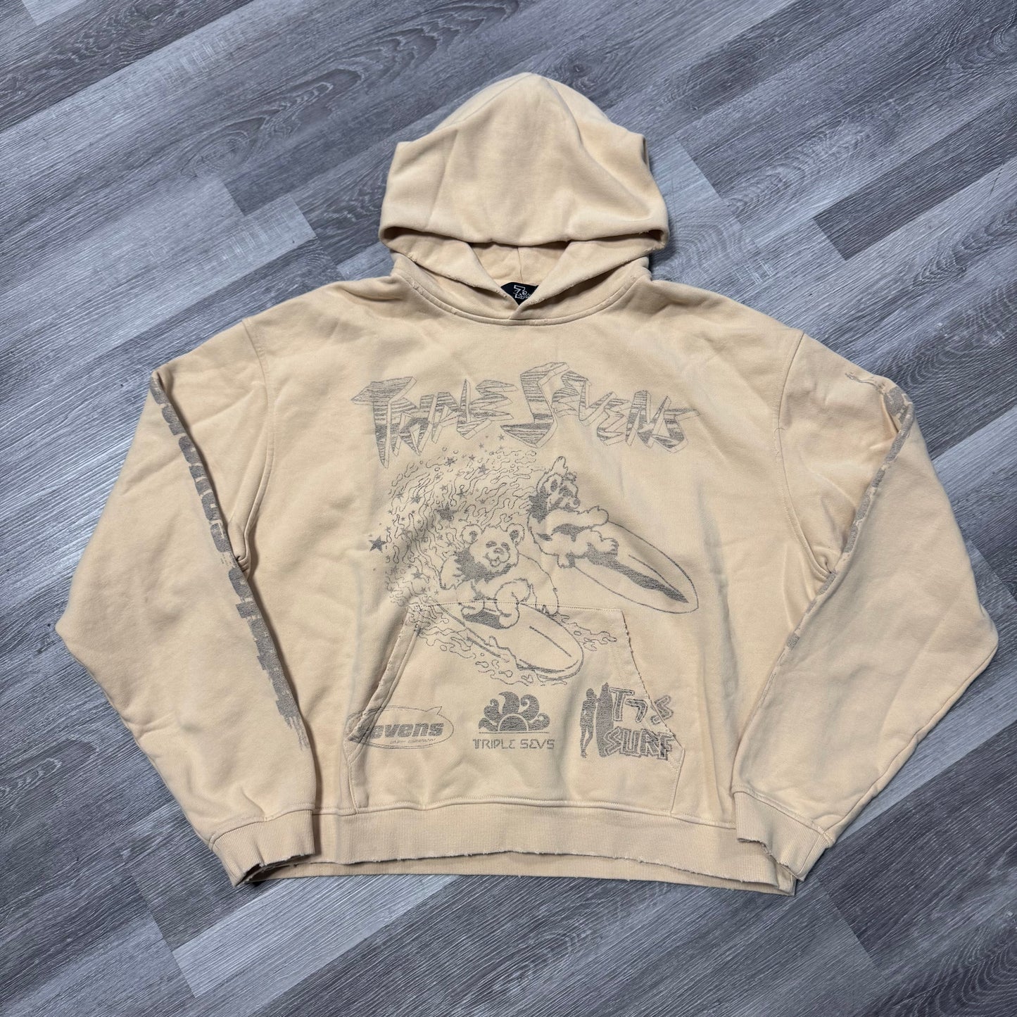 Triple Sevens Surfs Up Hoodie (Sail)