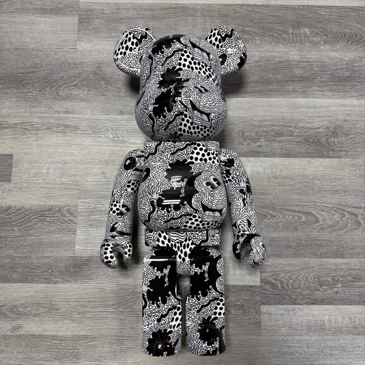 Bearbrick 1000% x Keith Haring x Disney Mickey Mouse