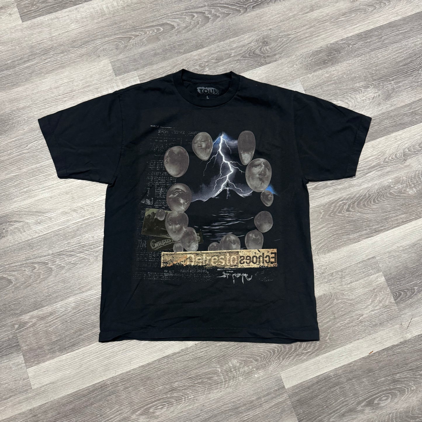 Travis Scott Utopia Echoes Circus Maximus Tee
