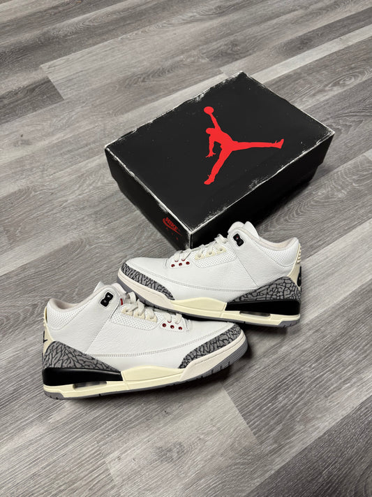 Jordan 3 Reimagined White Cement / Preowned