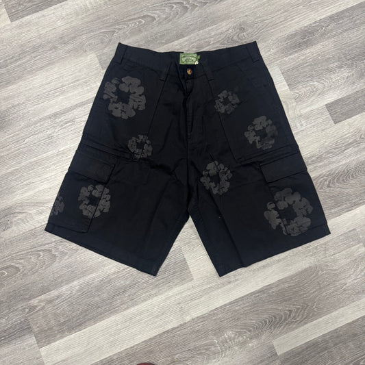 Denim Tears Cargo Mono Wreath Shorts