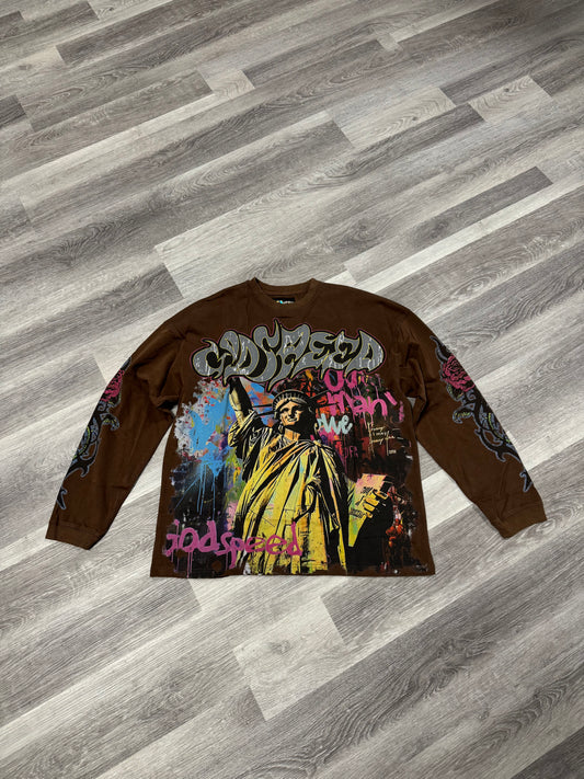 Godspeed Vandal Longsleeve (Mocha)