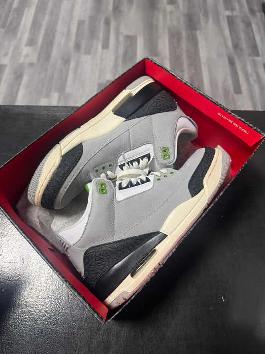 Jordan 3 Chlorophyll / Preowned