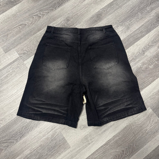 Valley 1980s Denim Shorts (Black)