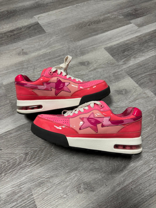 Bape Roadsta Pink Patent Leather / Preowned