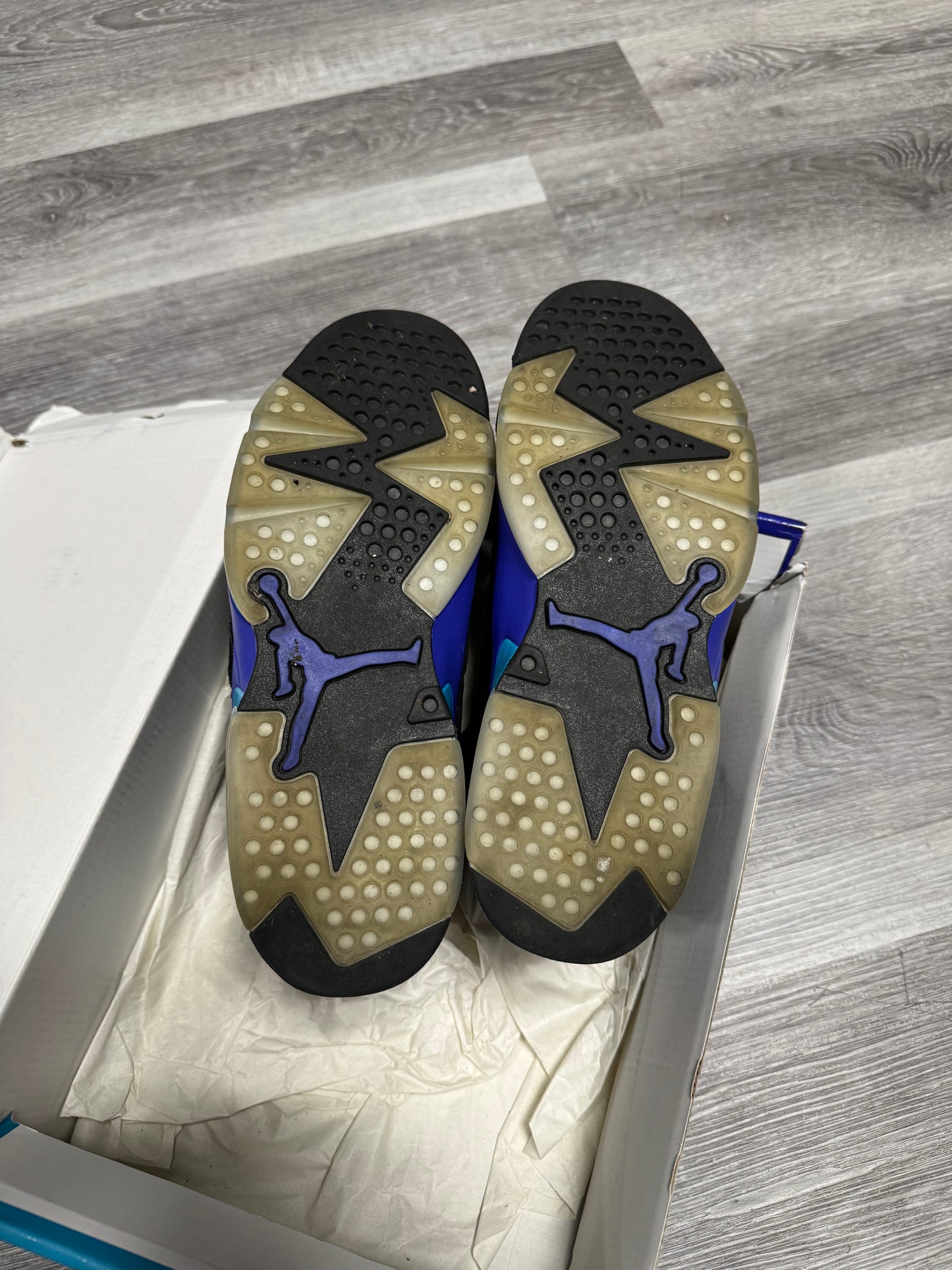 Jordan 6 Aqua / Preowned