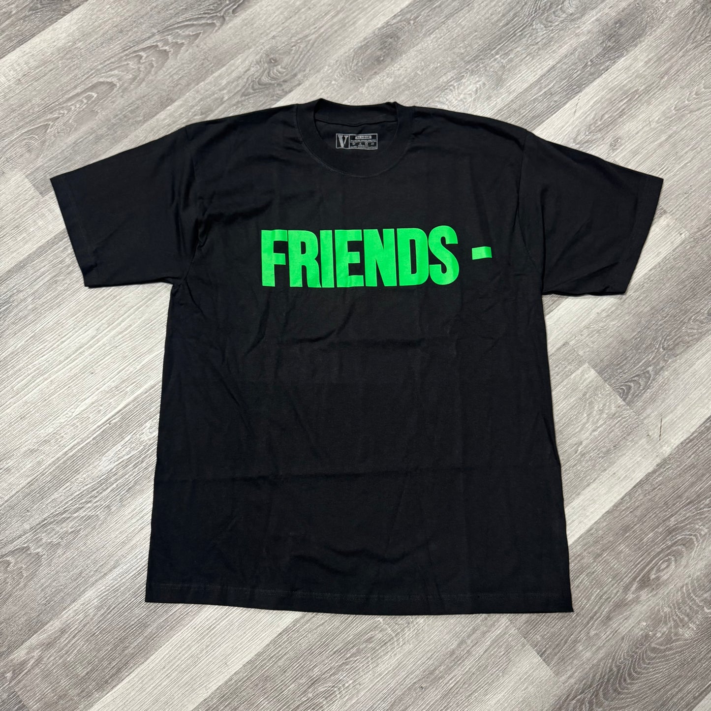 Vlone Friends Tee (Black/Green)