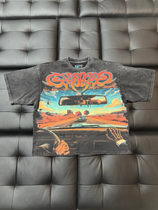 Godspeed On the Run Tee (Black Wash)