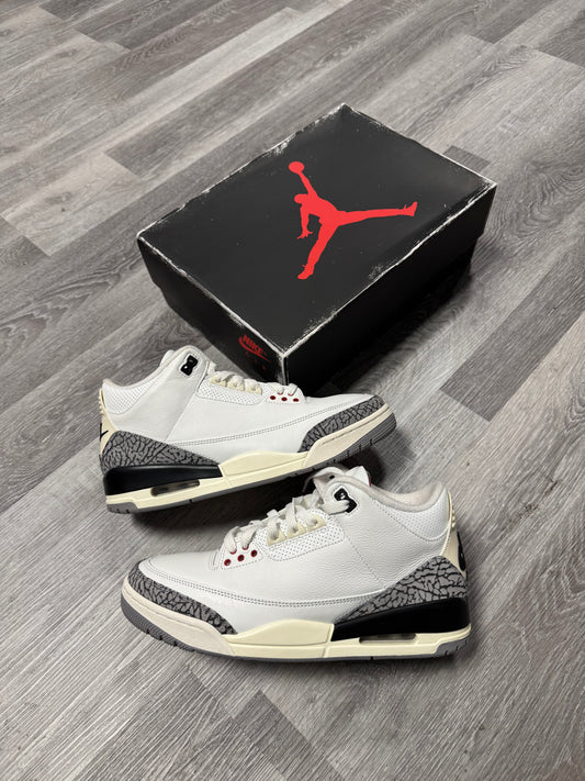 Jordan 3 Reimagined White Cement / Preowned