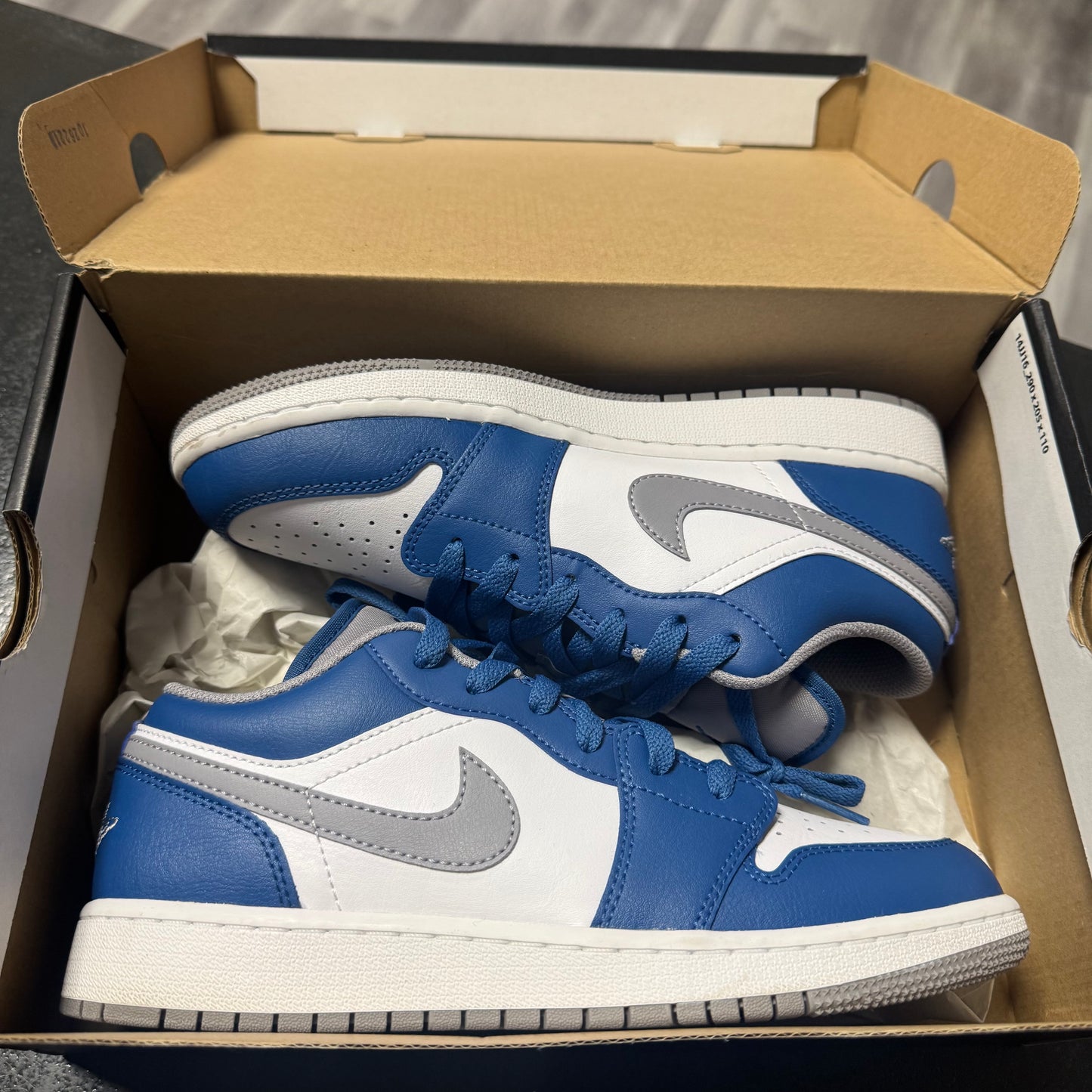Jordan 1 Low True Blue / Preowned