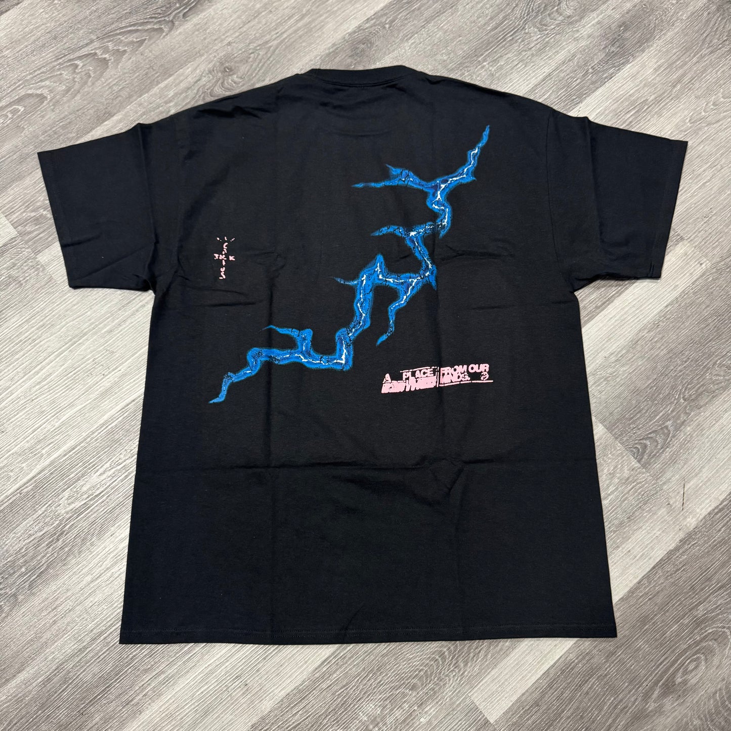 Travis Scott Cactus Jack Fragment Tee (Black/Blue)