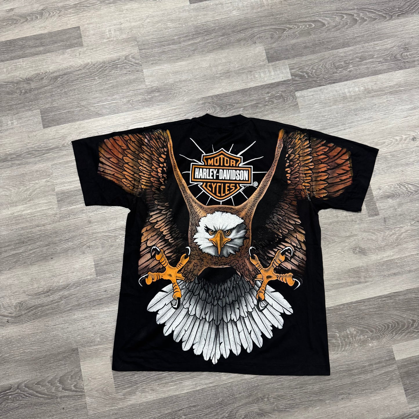 Harley Davidson Bald Eagle Graphic Tee