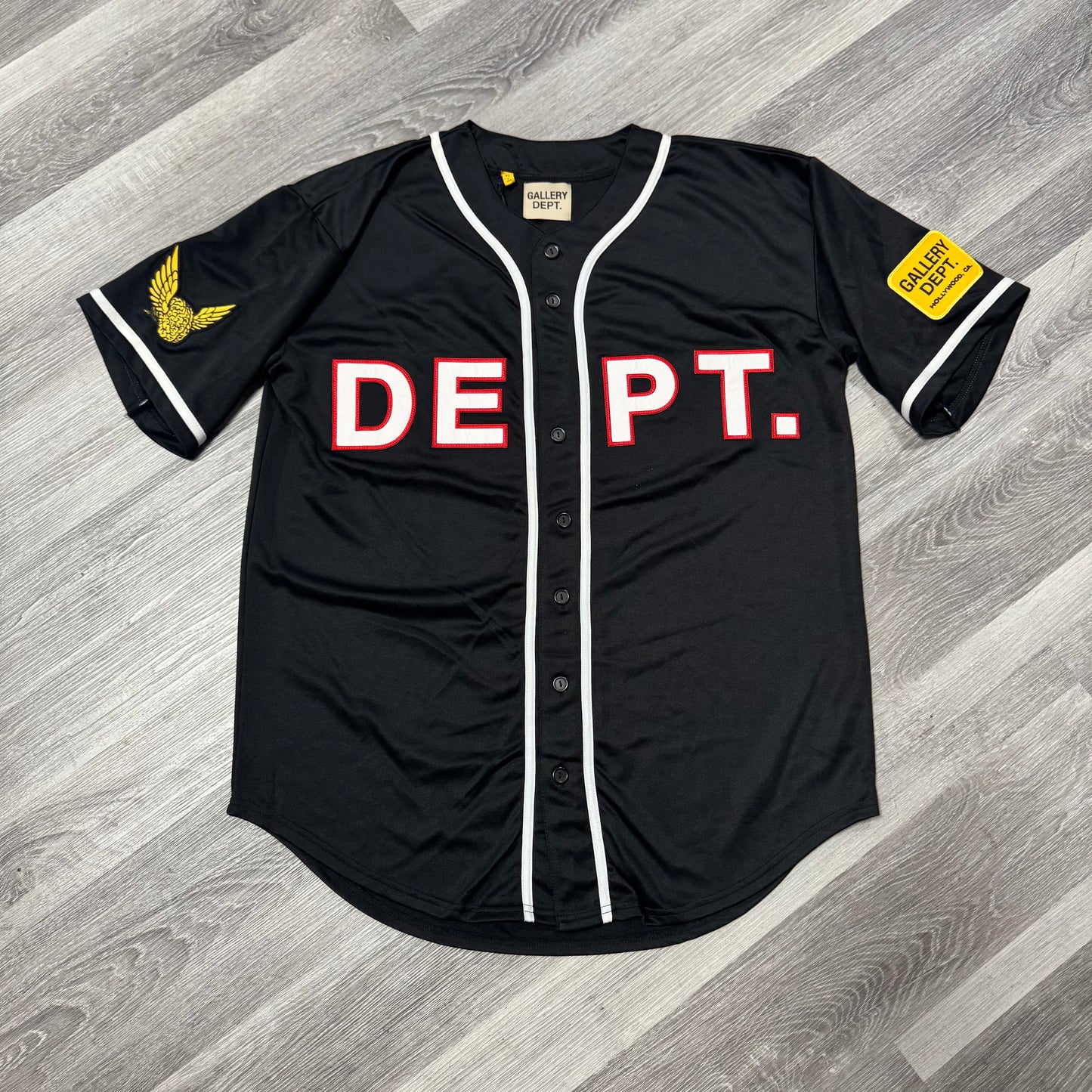Gallery Dept Baseball Jersey (Black)
