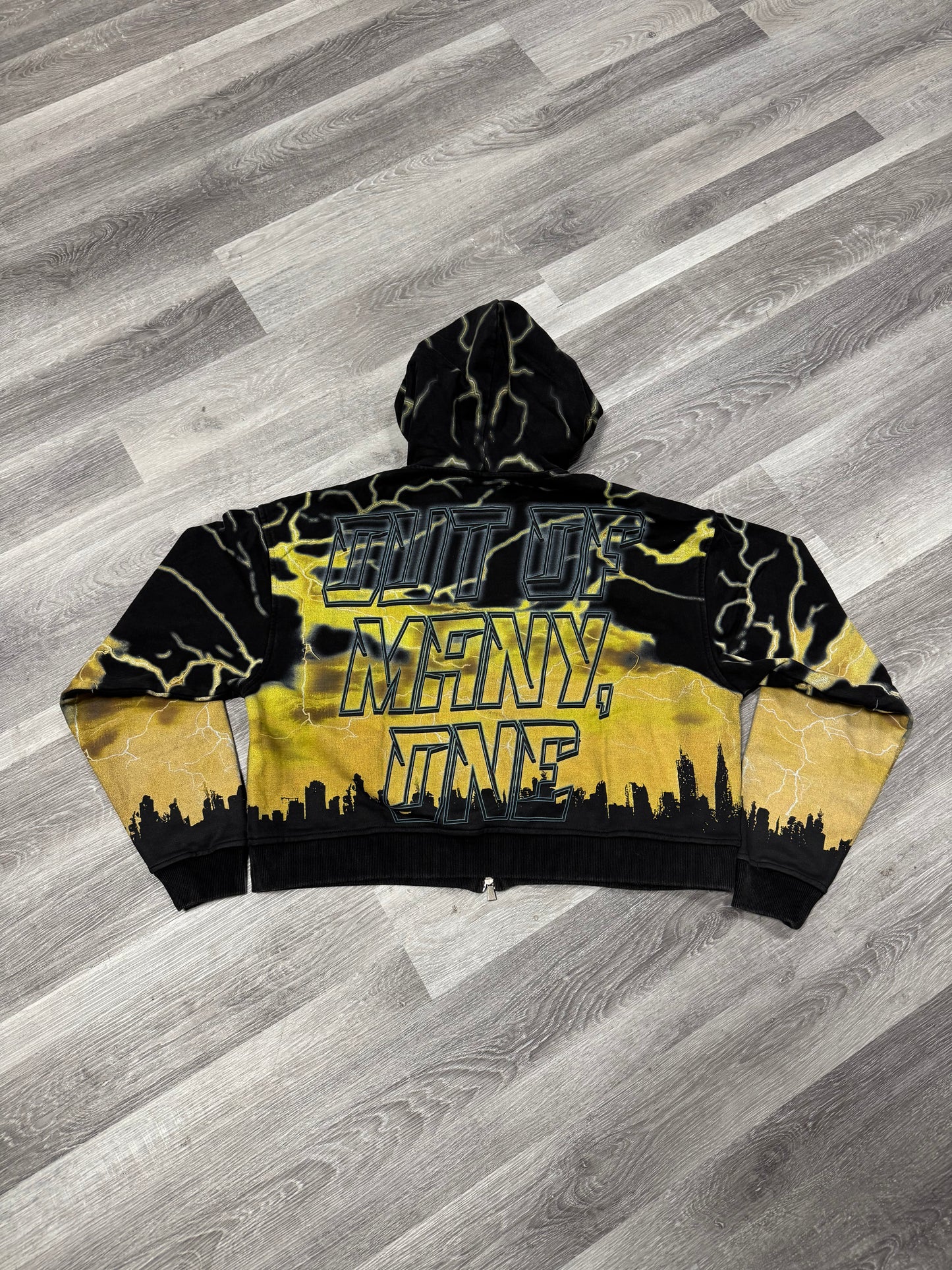 Godspeed Voltage Zip Up Hoodie (Yellow)