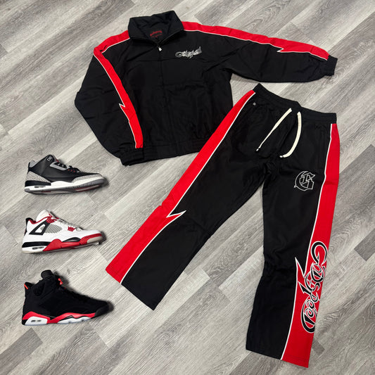 Godspeed GT Tracksuit (Black/Red)