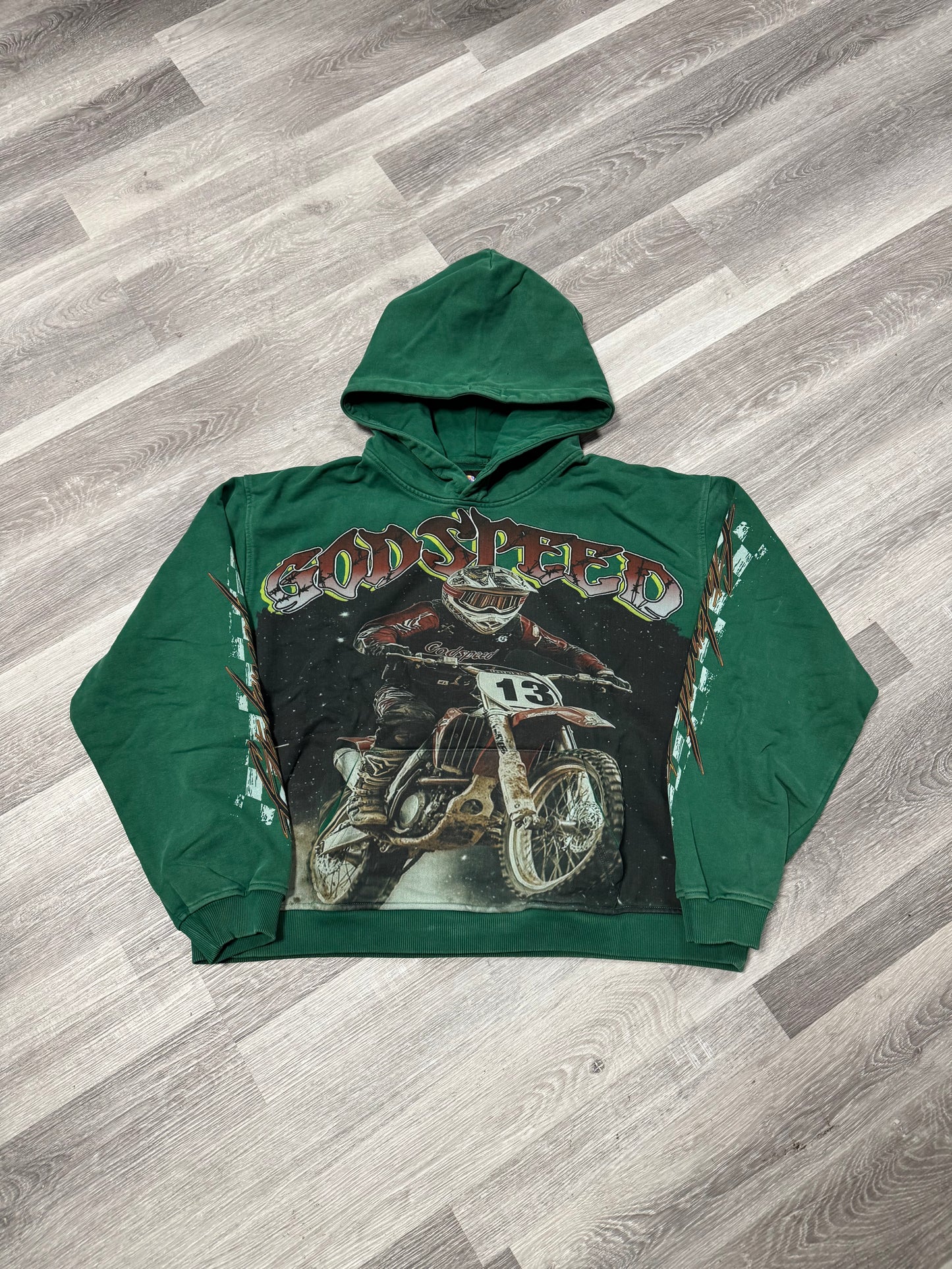 Godspeed Full Throttle Hoodie (Green)