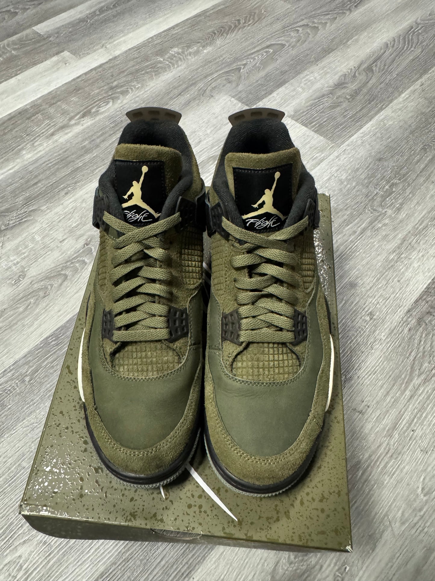 Jordan 4 Craft Olive / Preowned
