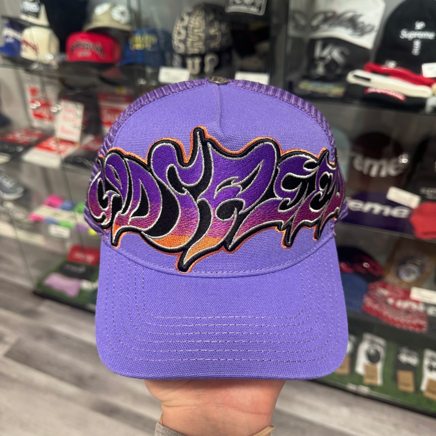 Godspeed Trucker Hat (Purple/Orange)