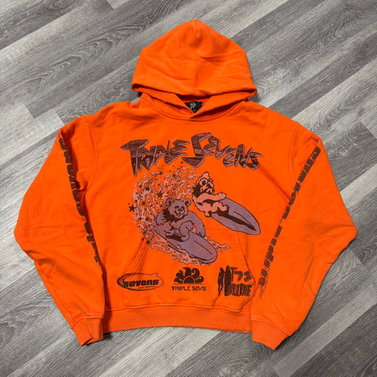 Triple Sevens Surfs Up Hoodie (Orange)