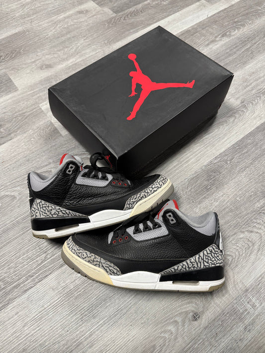 Jordan 3 Black Cement (2018) / Preowned