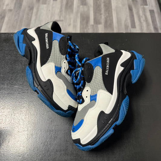 Balenciaga Triple S Blue Black / Preowned