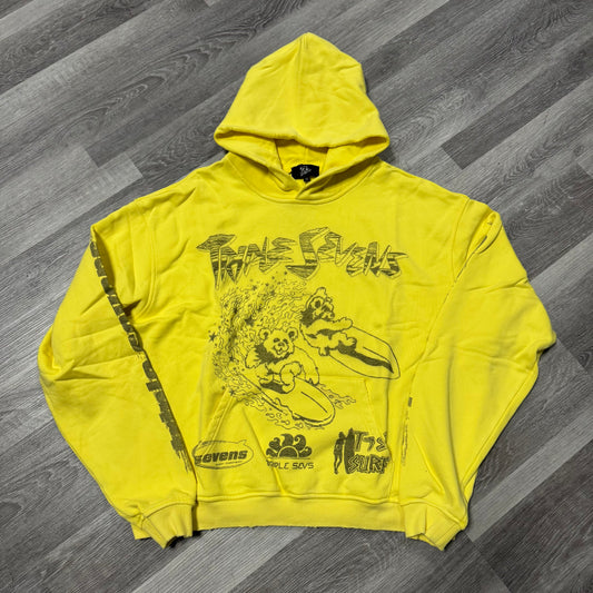 Triple Sevens Surfs Up Hoodie (Yellow)