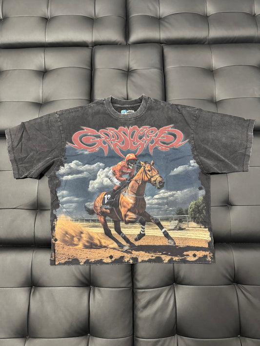 Godspeed Thoroughbred Tee (Black Wash)