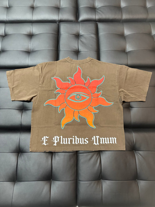 Godspeed On The Run Tee (Brown)