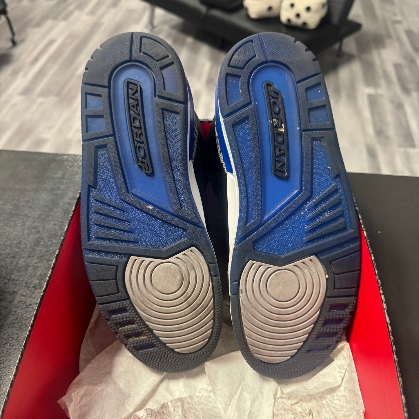 Jordan 3 Sport Blue / Preowned