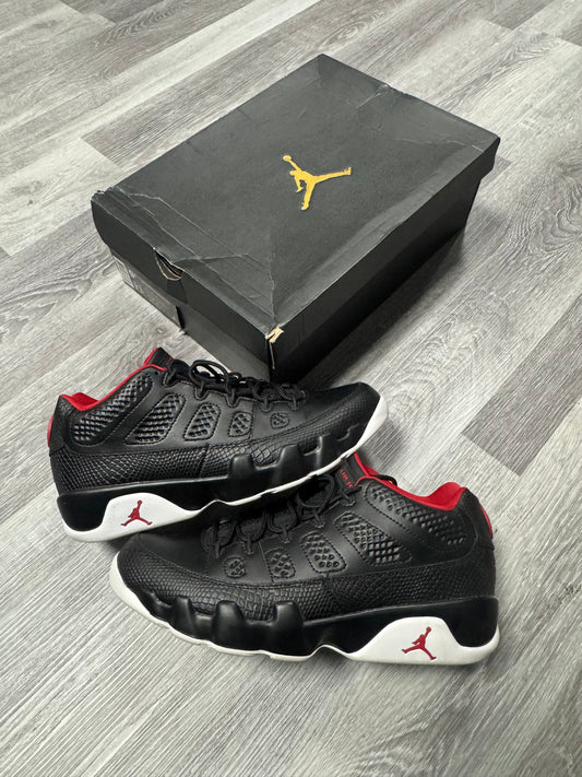Jordan 9 Low Bred Snakeskin / Preowned