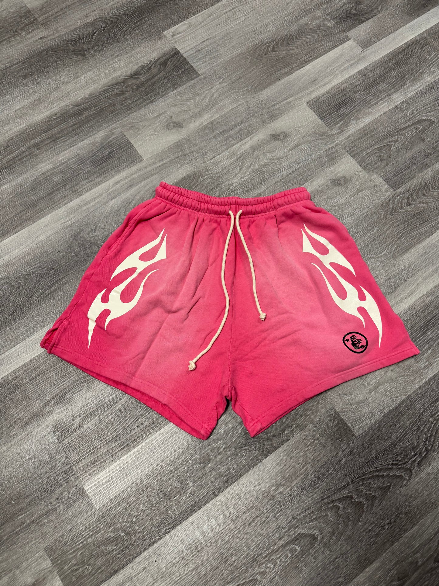 Hellstar Flame Shorts (Pink)
