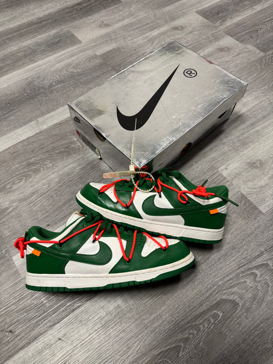 Dunk Low Off-White Pine Green / Preowned