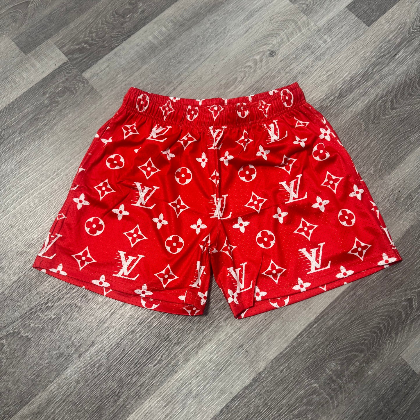 Summer Mesh Shorts (Red LV)