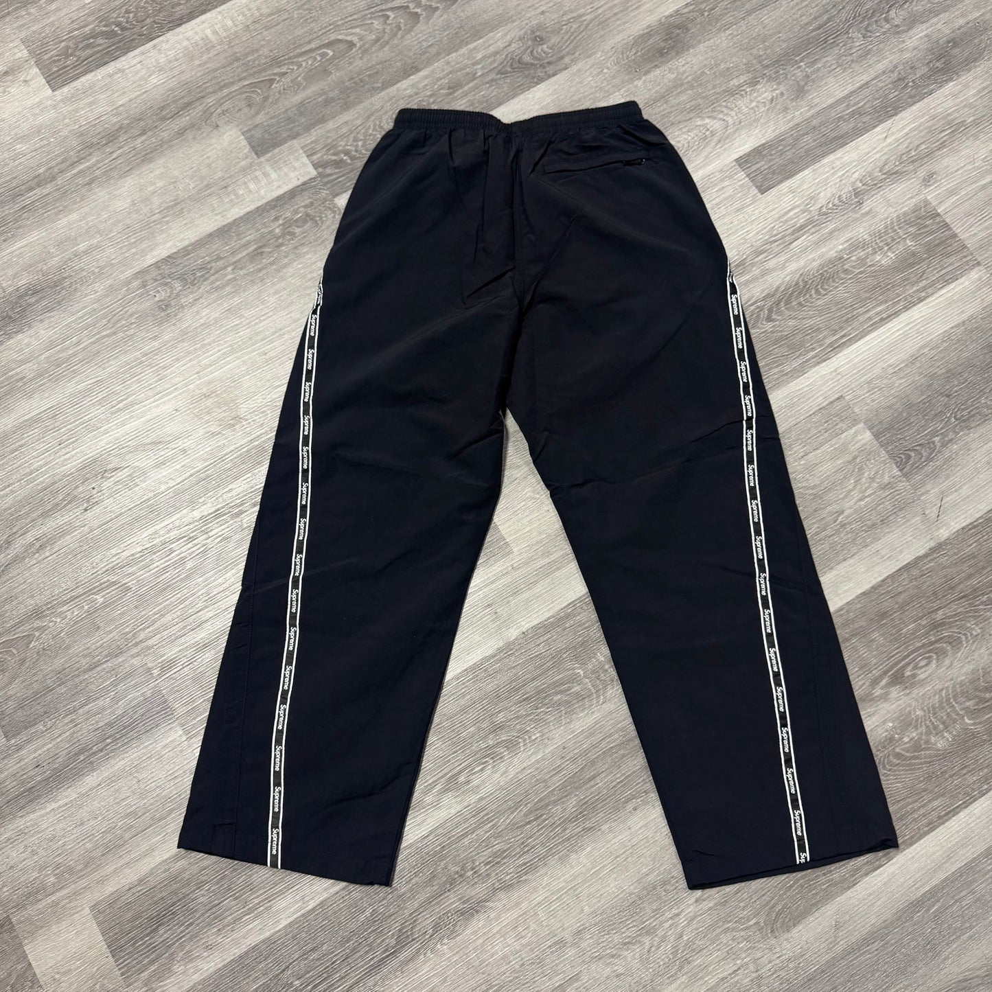 Supreme Logo Taping Track Pants