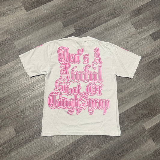 Thats a Awful Lot of Cough Syrup Cupid Tattoo Tee