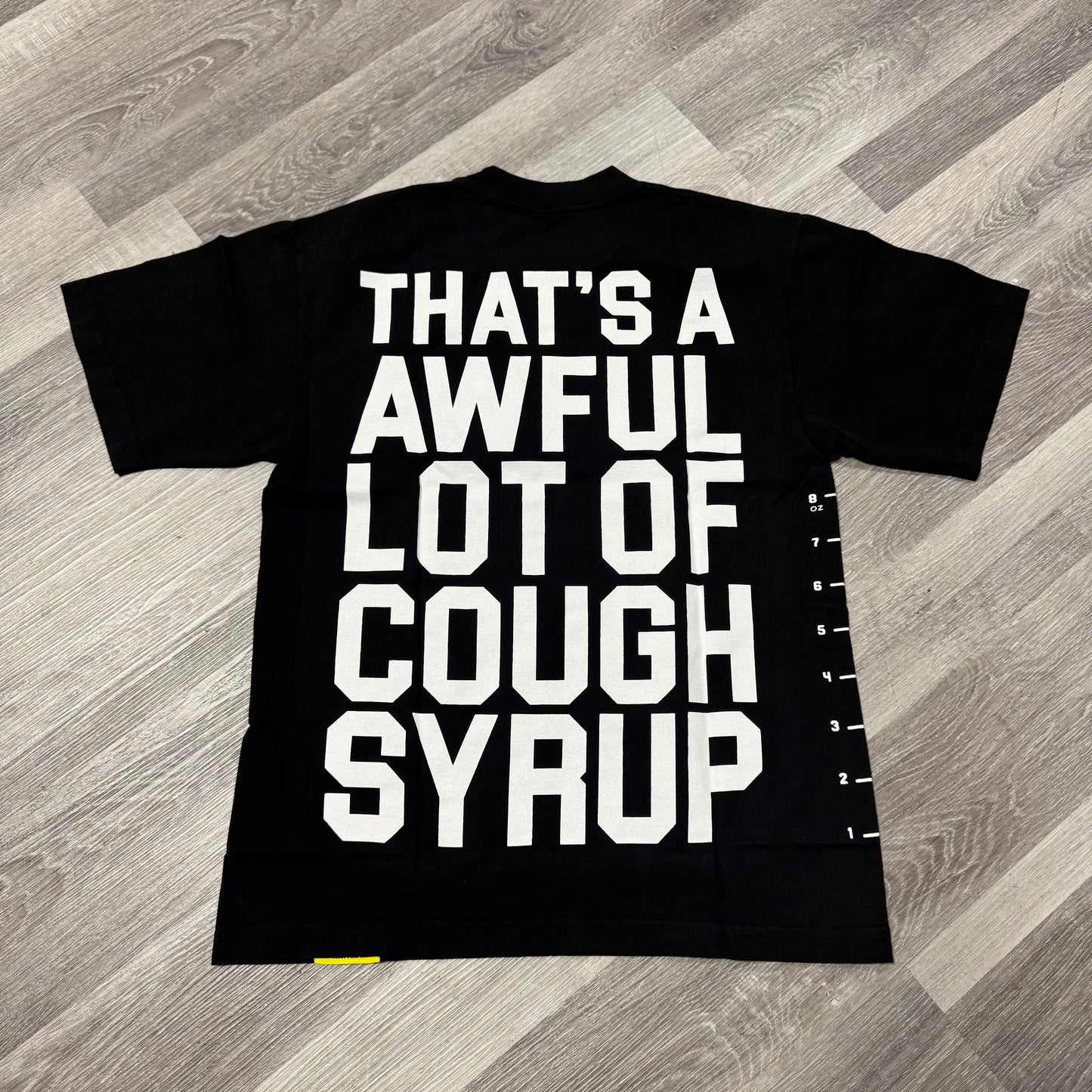 Thats a Awful Lot of Cough Syrup Pint Tee (Black)
