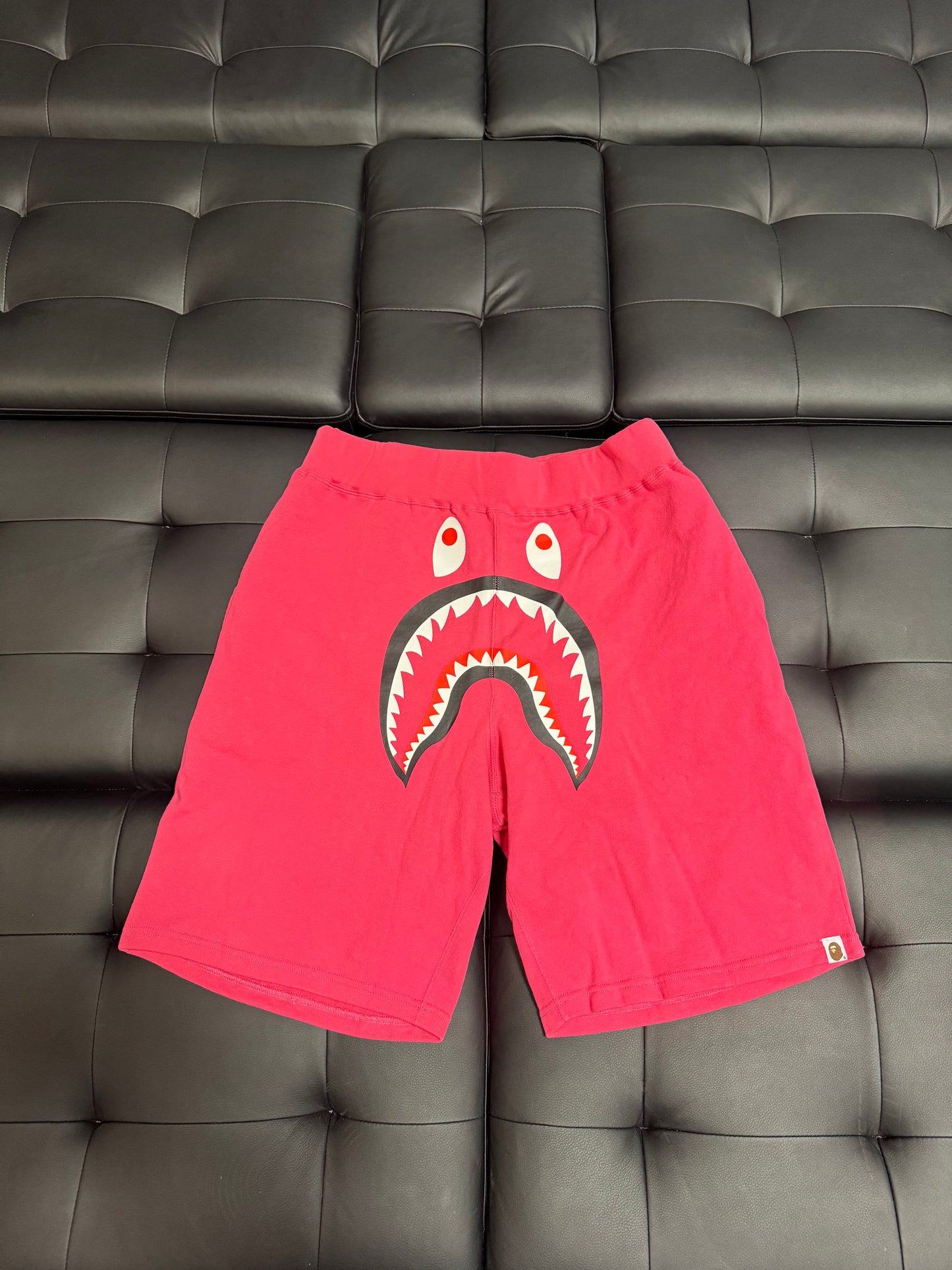 Bape Shark Face Shorts (Hot Pink)