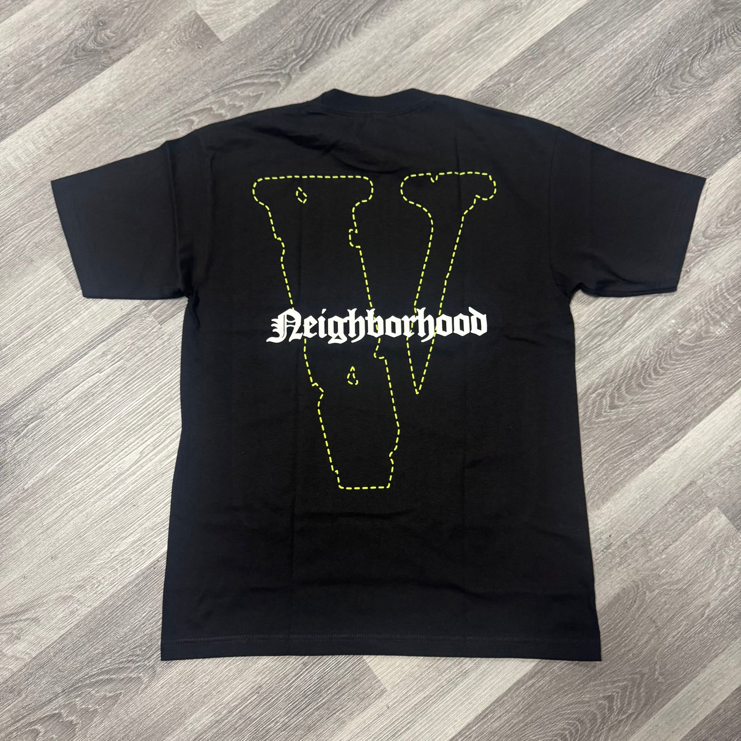 Vlone x Neighborhood Skull Tee (Green)