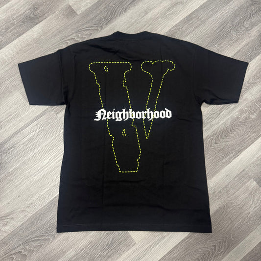 Vlone x Neighborhood Skull Tee (Green)