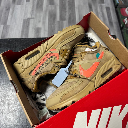 Air Max 90 Off White Desert Ore / Preowned